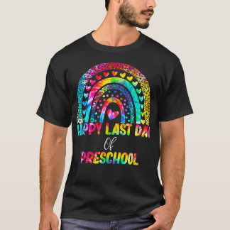 T-shirt Arc En Ciel Bonne Dernière Journée De L'Établissem