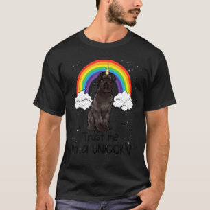T-shirt Arc-en-ciel Bouvier Des Flandres Croyez Moi Je Sui