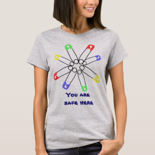 T-shirt Arc-en-ciel - Coloris de sécurité
