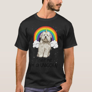 T-shirt Arc-en-ciel Coton De Tulear Croyez Moi Je Suis Un