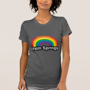 T-SHIRT ARC-EN-CIEL DE FIERTÉ DU PALM SPRINGS LGBT