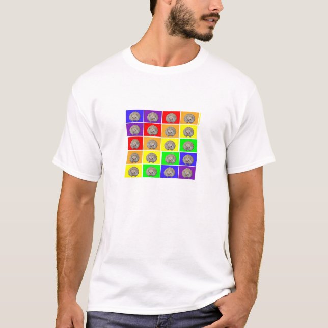 T-shirt Arc-en-ciel de hérisson (Devant)