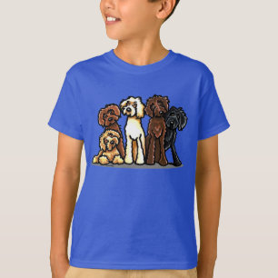 T-shirt Arc-en-ciel de Labradoodle