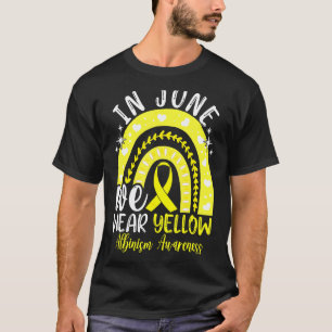 T-shirt Arc-En-Ciel En Juin Nous Portons Une Sensibilisati