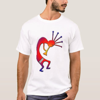 T-shirt Arc-en-ciel Kokopelli