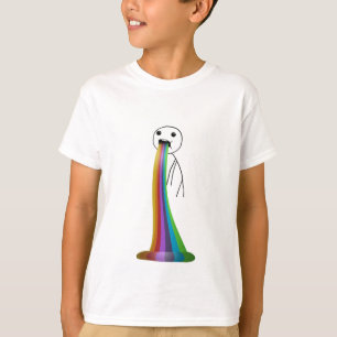 T-shirt Arc-en-ciel lance un mème