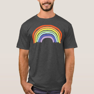 T-shirt Arc en ciel large