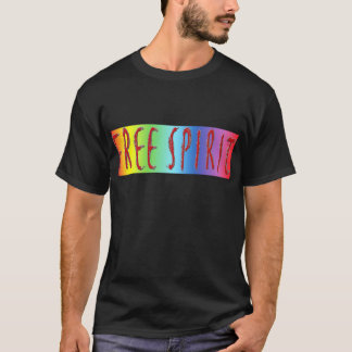 T-shirt Arc en ciel libre