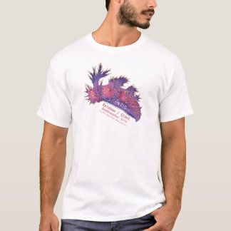 T-shirt Arc-en-ciel/Nudibranche géante