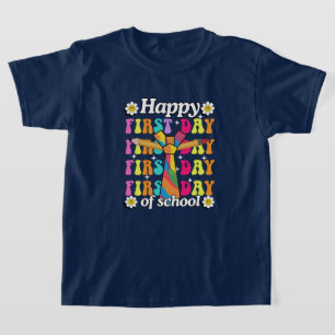 T-shirt Arc-en-ciel pour le premier jour !