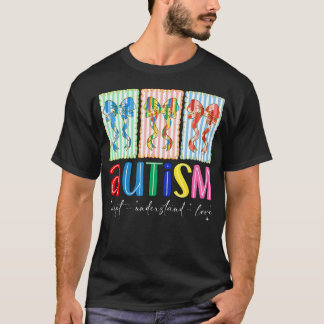 T-shirt Arc-en-ciel Préparé Ruban de Sensibilisation à l'A