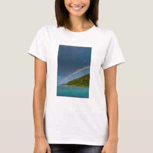 T-shirt Arc-en-ciel sur une île, Samoa américaines