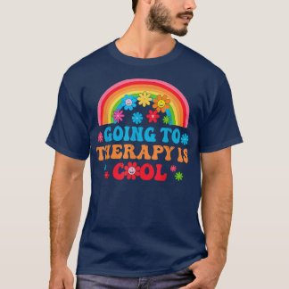 T-shirt Arc-en-ciel - Thérapie Sensibilisation Cool à la s