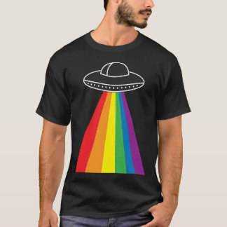 T-shirt Arc-en-ciel Ufo