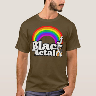 T-shirt Arc noir métallique
