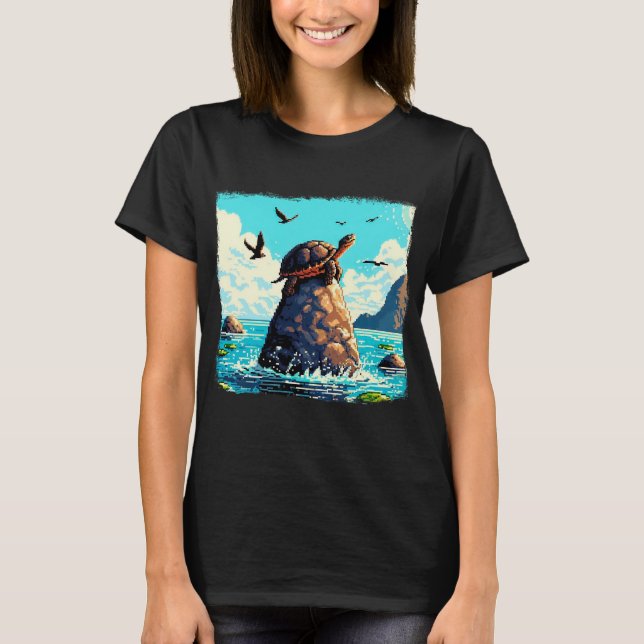T-shirt Arcade turtle (Devant)