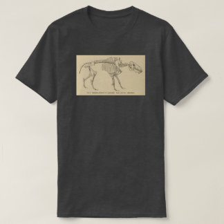 T-shirt Archaeotherium Scientific Illustration