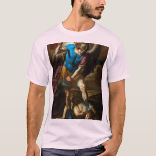 T-shirt Archange Michael combat contre l'ange déchu