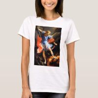 Archangel Michael piétine Satan, Guido Reni