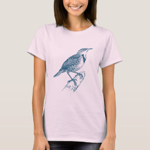 T-shirt Arche de prairie - Bleu océan
