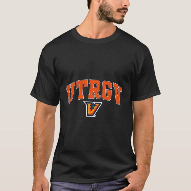 T-shirt Arche du Texas Rio Grande Valley Vaqueros (Devant)