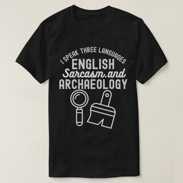 T-shirt Archéologie dire, Archéologie Recherche (Design devant)