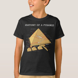T-shirt Archéologie égyptienne antique d'anatomie de