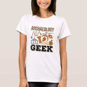 T-shirt Archéologie Geek Archéologiste Étudiant Amoureux