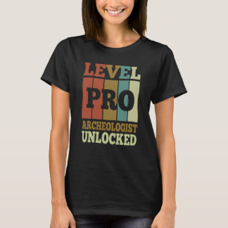 T-shirt Archeologist Pro Unlocked Vintage Style Unique