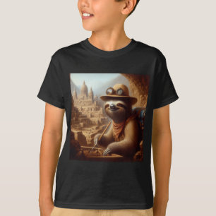 T-shirt Archéologue Sloth