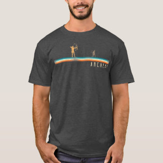 T-shirt Archer à arc Retro Vintage Composé cible B