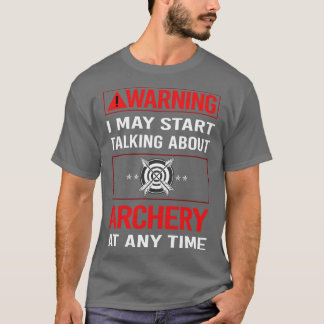 T-shirt Archer Archer Archer Arrow Arrow Flèches fléchées