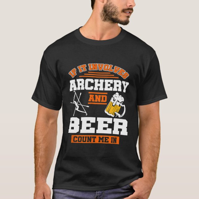 T-shirt Archer Archer Archer Bowhunter (Devant)