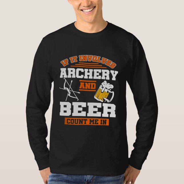 T-shirt Archer Archer Archer Bowhunter (Devant)
