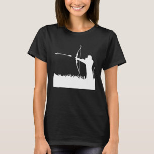 T-shirt Archer Archer Archer Flèche Noir