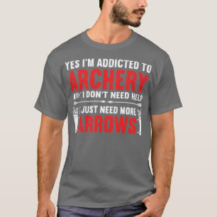 T-shirt Archer Arrow Bow chasse Sport Gift Archer (10)