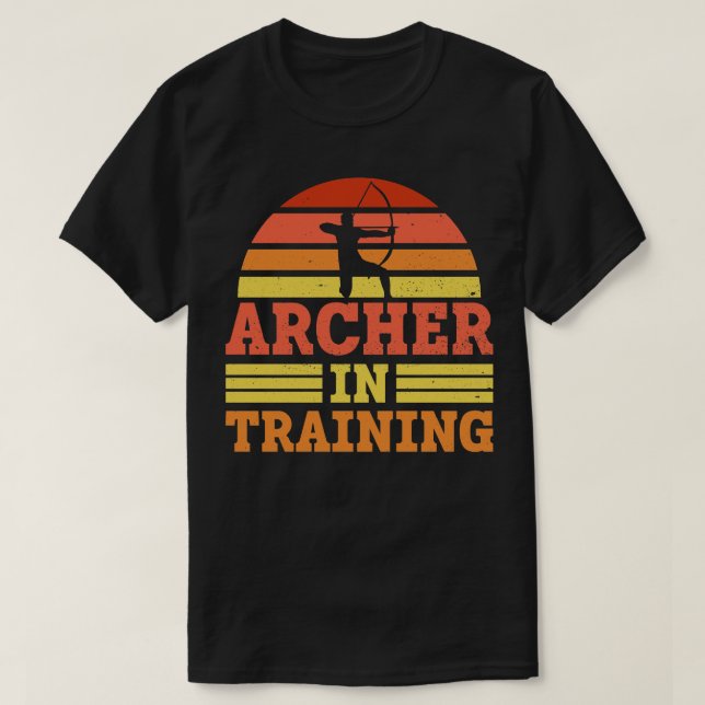 T-shirt Archer en formation Archer en arc (Design devant)