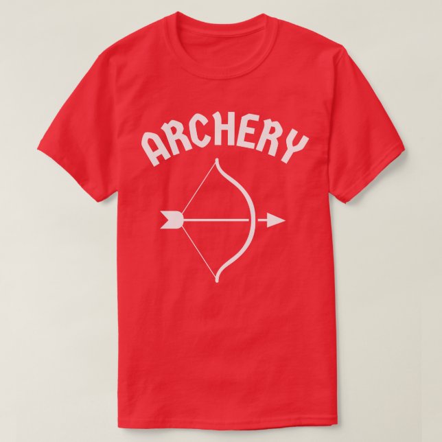 T-shirt Archer En Tir À Arc Plus Simples Bow Et Arrow Arch (Design devant)