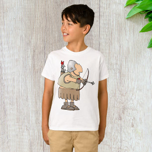 T-shirt Archer Médiéval Guerrier Drôle Chevalier avec Arc