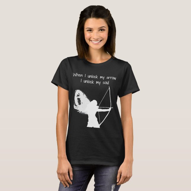 T-shirt Archery Girl (Devant entier)