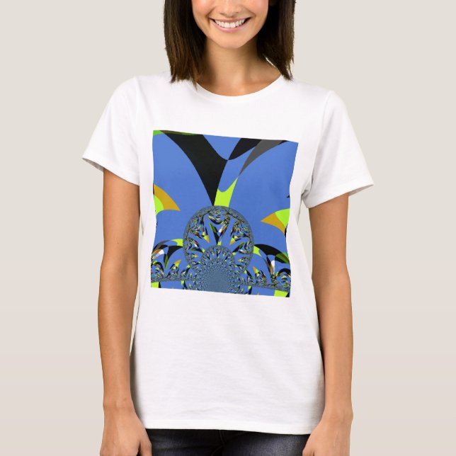 T-shirt Arches cool avec sphères fractales Art Design (Devant)