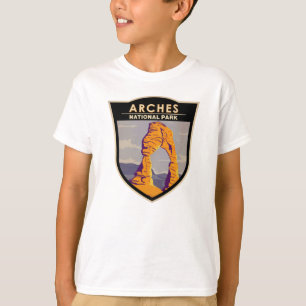T-shirt Arches Parc National Delicate Arc Vintage