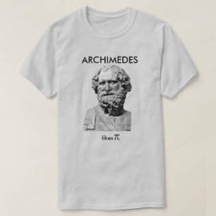 T-shirt Archimedes Likes Pi