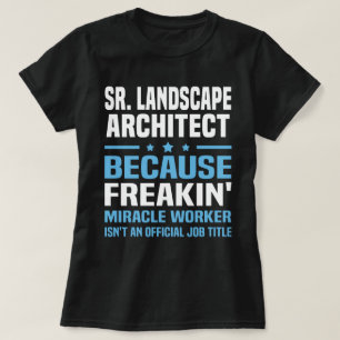 T-shirt Architecte du paysage