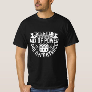 T-shirt Architecte - L'Architecture Est Un Mélange