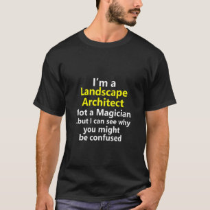 T-shirt Architecte paysagiste Emploi Concepteur de carriè
