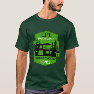 T-shirt Architecture du conteneur d'expédition