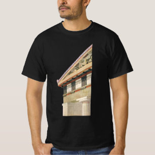 T-shirt Architecture grecque vintage, Temple d'Athéna