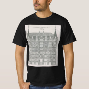 T-shirt Architecture vintage, compagnie du canal Delaware 