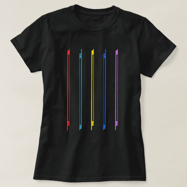 T-shirt Arcs de violon (Design devant)